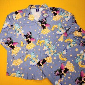 Cakeworthy Care Bears x Sesame Street Pajamas PJs Set Unisex 2XL NEW
